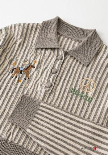 Strickpullover aus Wollmischung - ph 8