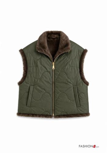 Chaleco de Piel ecológica reversible - ph 5