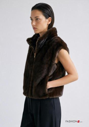 reversible Ecological Fur Gilet - ph 2