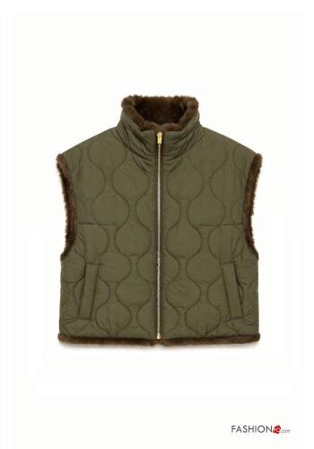 reversible Ecological Fur Gilet - ph 3