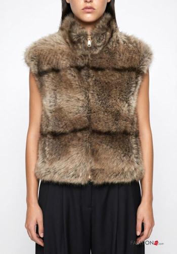 Ecological Fur Gilet - ph 2