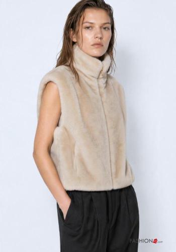 Ecological Fur Gilet - ph 2