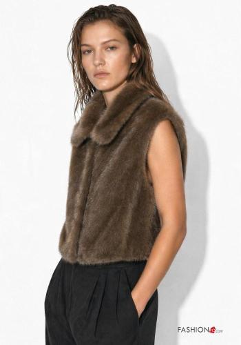 Ecological Fur Gilet - ph 2