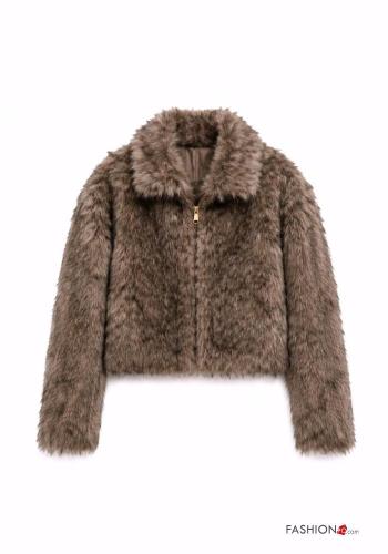 Cappotto in Pelliccia ecologica - ph 5
