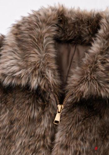 Cappotto in Pelliccia ecologica - ph 6