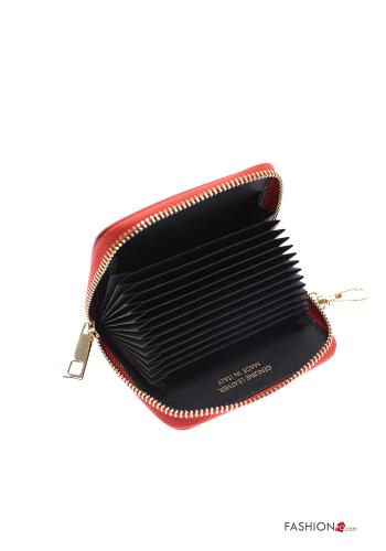 Cartera de Cuero Genuino con cremallera - ph 5