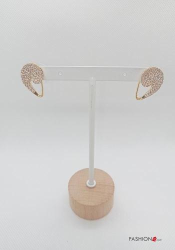 Brincos com strass - ph 2