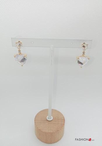 Brincos com strass - ph 2