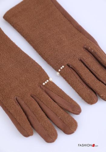 Gants en Coton avec des perles - ph 2
