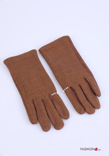 Gants en Coton avec des perles - ph 3
