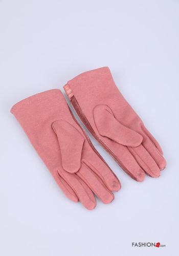 Guantes de Algodón de Terciopelo con botones - ph 2