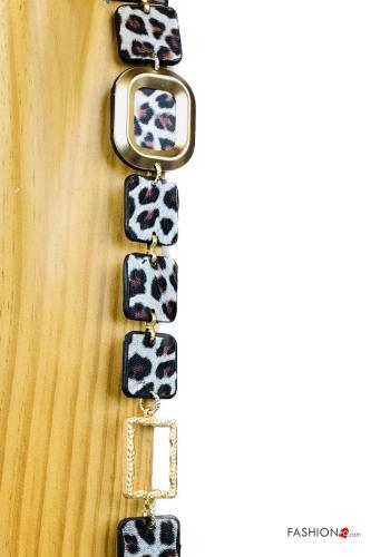 Animal print adjustable Necklace - ph 2