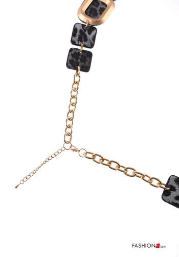 Animal print adjustable Necklace - ph 3