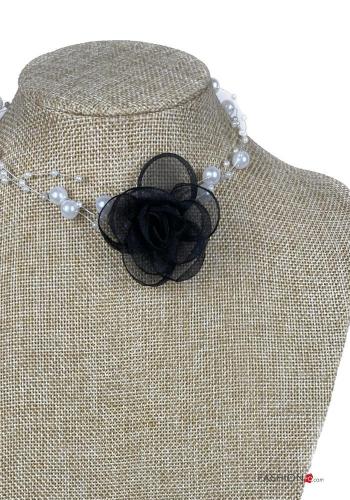 tulle Necklace with pearls - ph 2