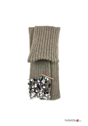 Sciarpa in Misto Lana con paillettes - ph 4