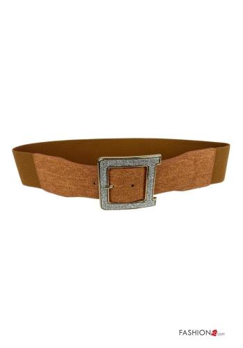 Cintura regolabile con fibbia con strass - ph 3