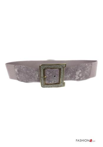 Cintura regolabile con fibbia con strass - ph 4