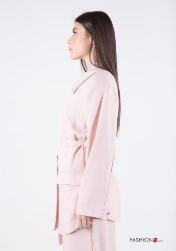 Jacke mit Gürtel mit Knöpfen - ph 3