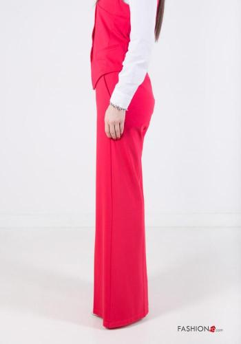 ausgestellte Hose mit Taschen - ph 4