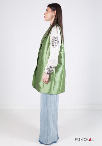 satin Gilet with buttons - ph 3