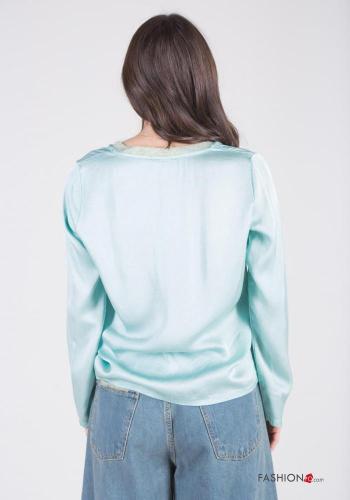 Long sleeved top with v-neck - ph 4