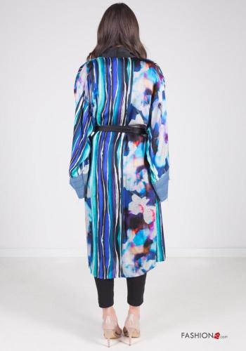 Kimono Diseño impreso con cinturón de tela - ph 4