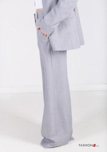 wide leg Hose mit Taschen - ph 4