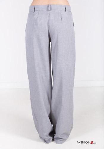 wide leg Hose mit Taschen - ph 5