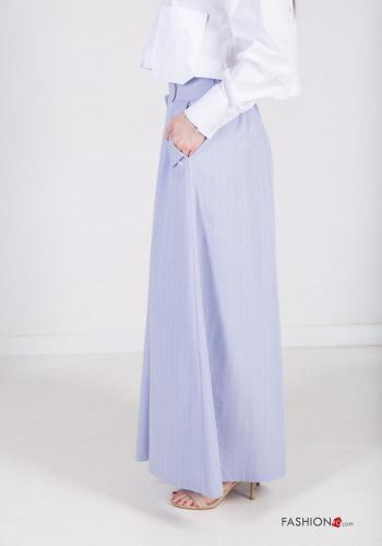 wide leg Hose mit Taschen mit gummizug - ph 4