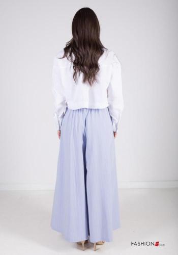 wide leg Hose mit Taschen mit gummizug - ph 5