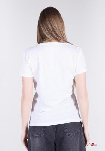 Lettering print Cotton T-shirt - ph 4