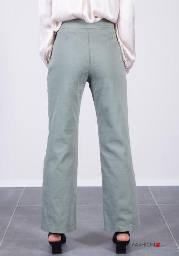 Hose aus Baumwolle mit Knöpfen mit Taschen - ph 5