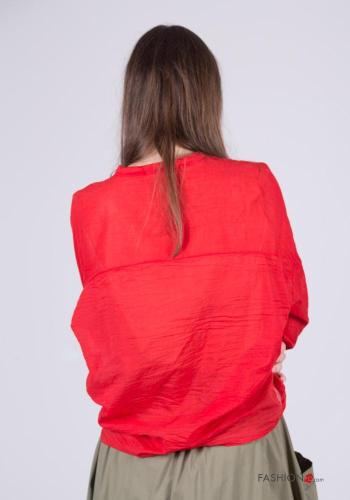 Camicia in Cotone maniche lunghe con bottoni - ph 4
