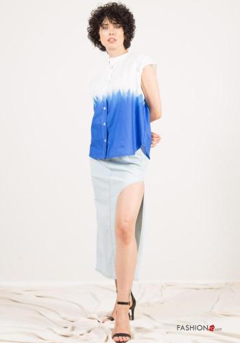 Camicia in Cotone maniche corte con bottoni - ph 5