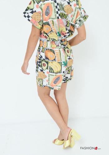 Cotton Shorts with pockets with elastic - ph 4