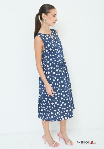 Polka-dot sleeveless Cotton Dress - ph 4