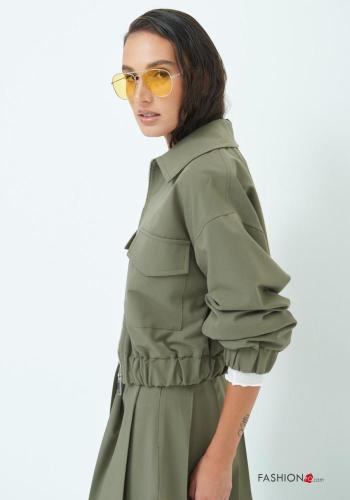 Chaqueta bomber con cuello con cremallera - ph 3