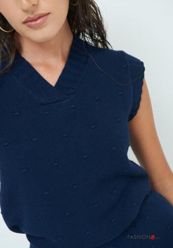Pull sans manches à col en V - ph 2