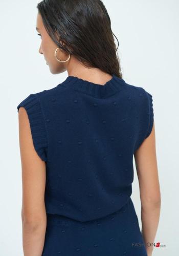 Pull sans manches à col en V - ph 3