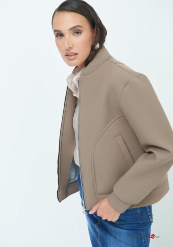 Bomber corto con tasche con zip - ph 2
