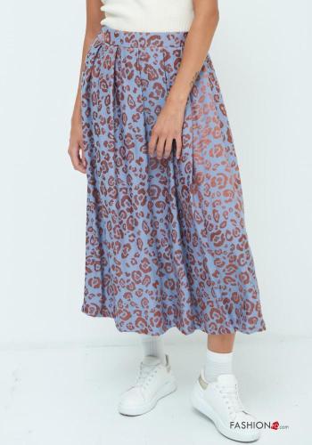 Animal print full Skirt with elastic - ph 2