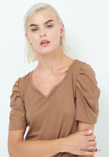 short sleeve T-shirt with v-neck - ph 2