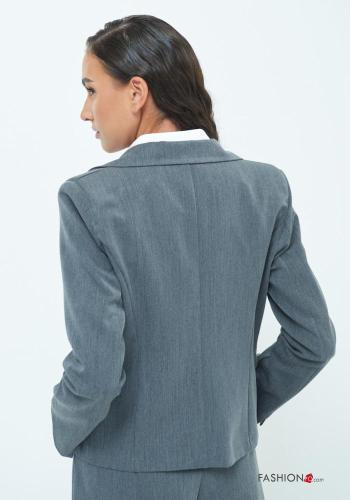 Blazer curto com botões - ph 3
