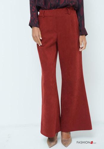 ausgestellte Hose mit Taschen mit gummizug - ph 2