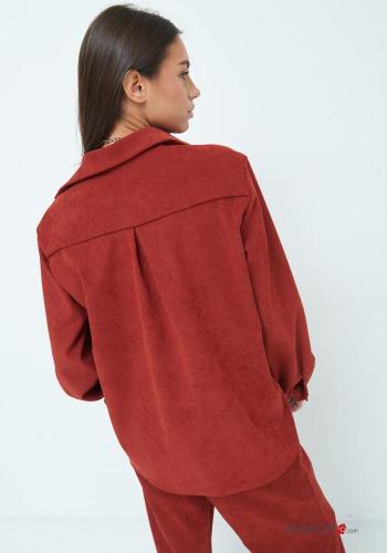 Camicia maniche lunghe con colletto con bottoni - ph 3