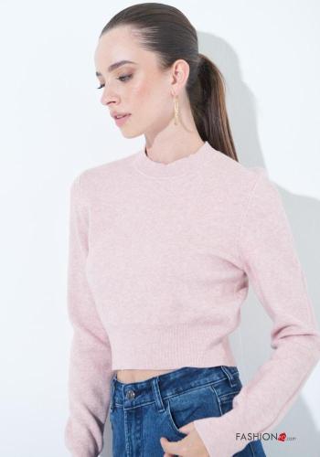 long sleeve crew neck mini Sweater - ph 2