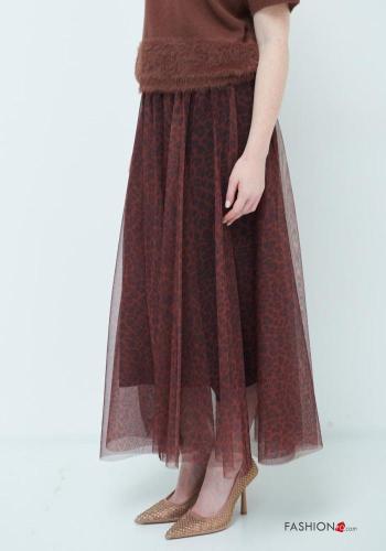 Gonna tulle Fantasia animalier con elastico - ph 2