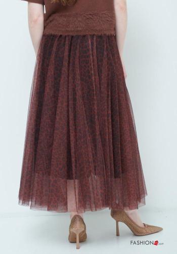 Gonna tulle Fantasia animalier con elastico - ph 3