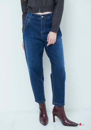 Cotton Jeans with buttons with zip with pockets - ph 2