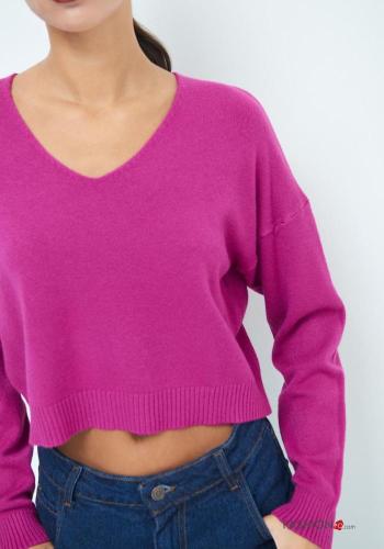 long sleeve Sweater with v-neck - ph 2